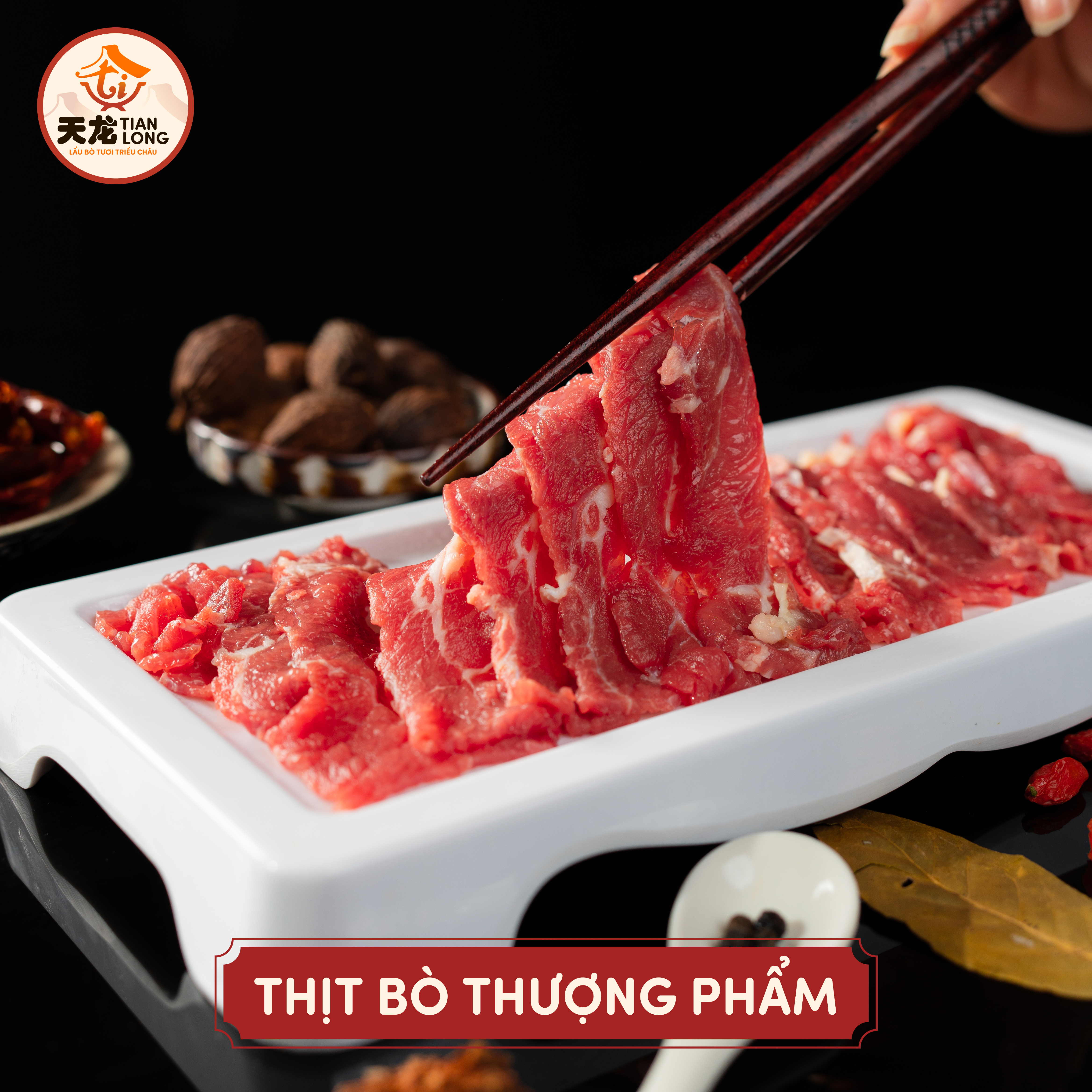 Lẩu bò tươi Triều Châu Tian Long